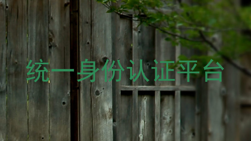 统一身份认证平台