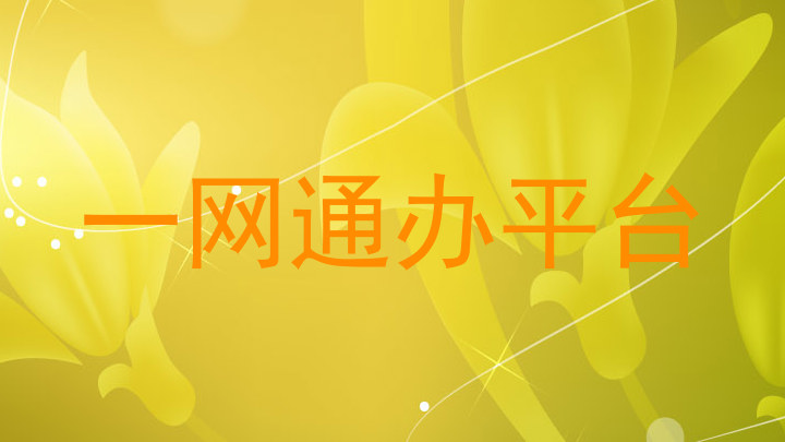 一网通办平台