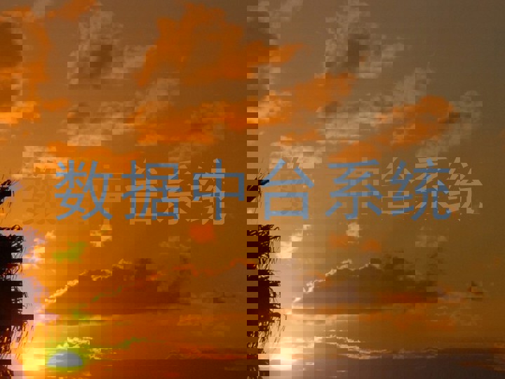 数据中台系统
