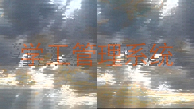 学工管理系统