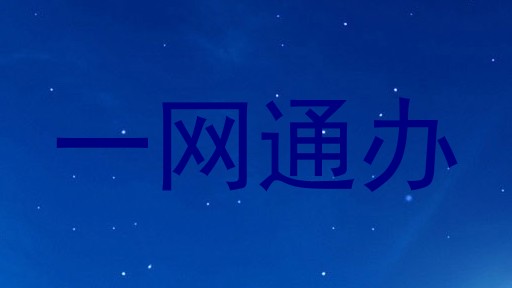 一网通办