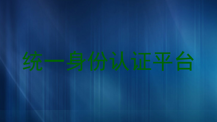 统一身份认证平台