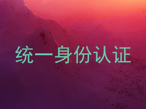 统一身份认证