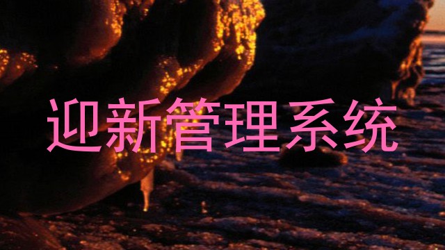 迎新管理系统