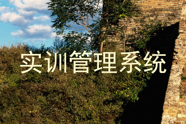 实训管理系统