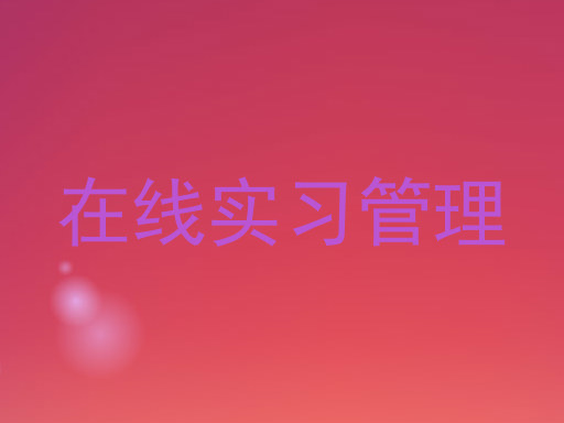 在线实习管理