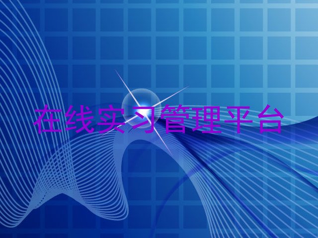 在线实习管理平台