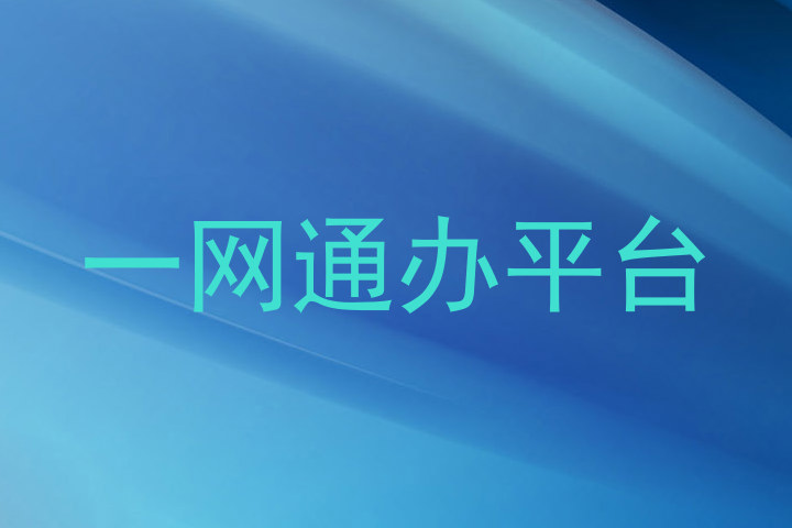 一网通办平台
