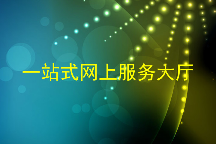 一站式网上服务大厅