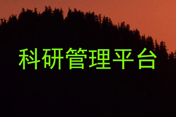 科研管理平台