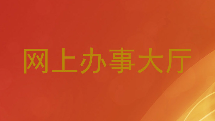 网上办事大厅