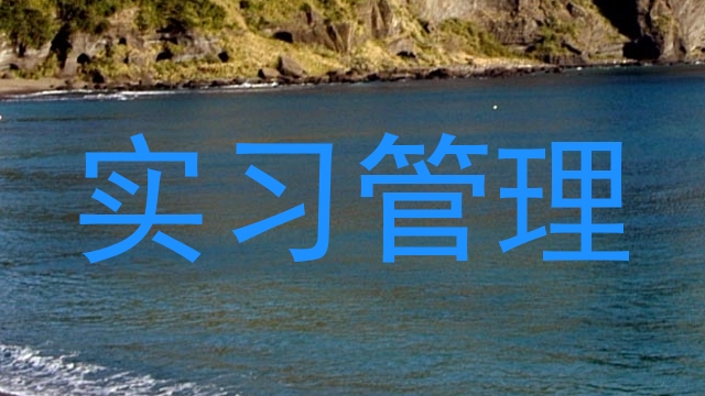 实习管理