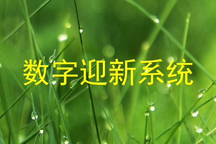 数字迎新系统