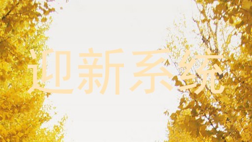 迎新系统