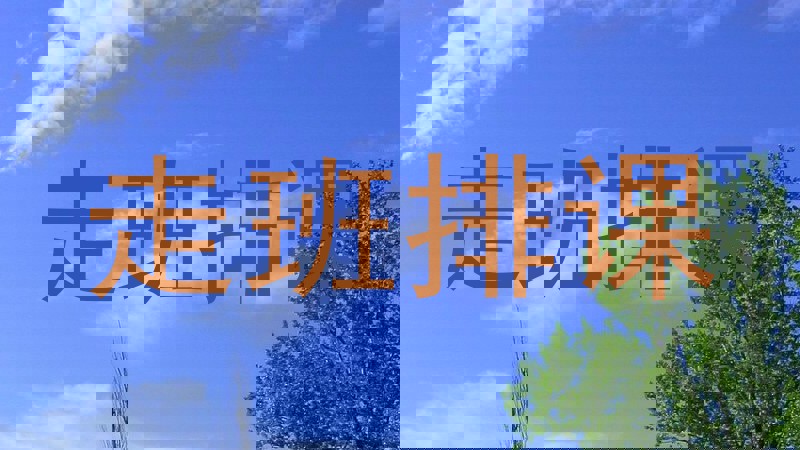 走班排课