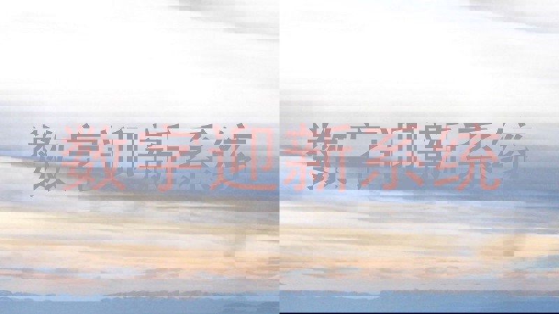 数字迎新系统