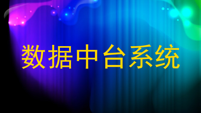 数据中台系统