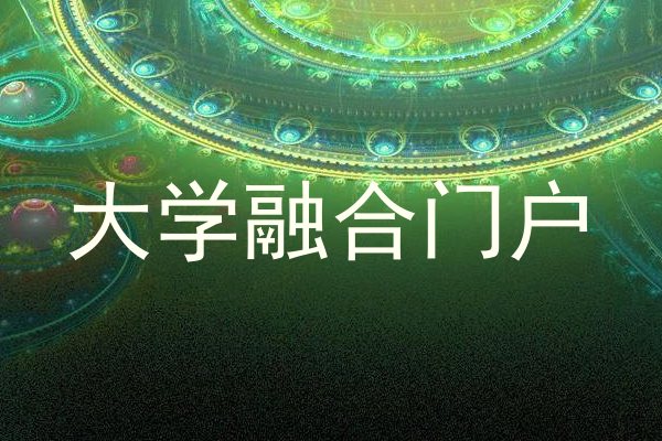 大学融合门户
