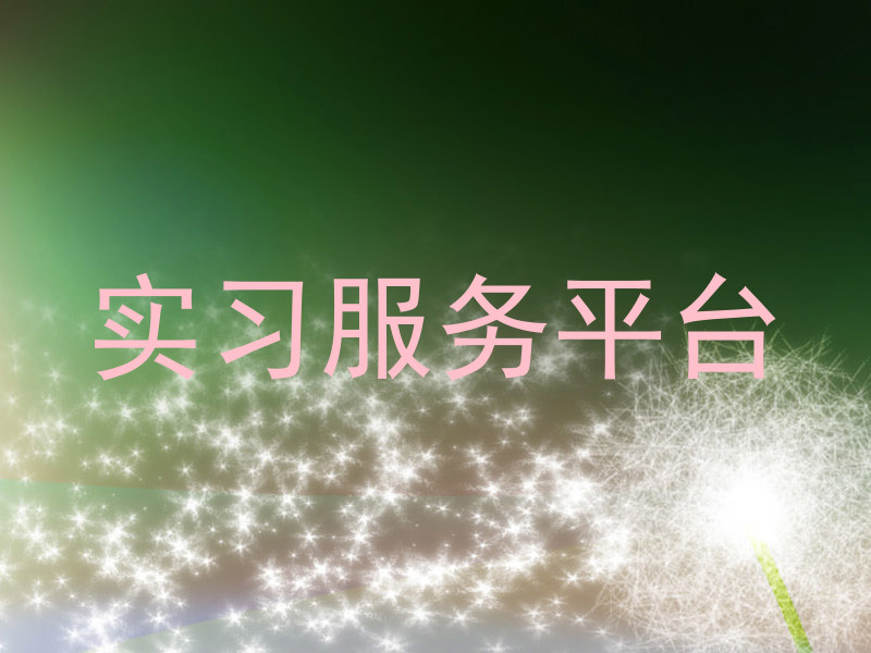 实习服务平台