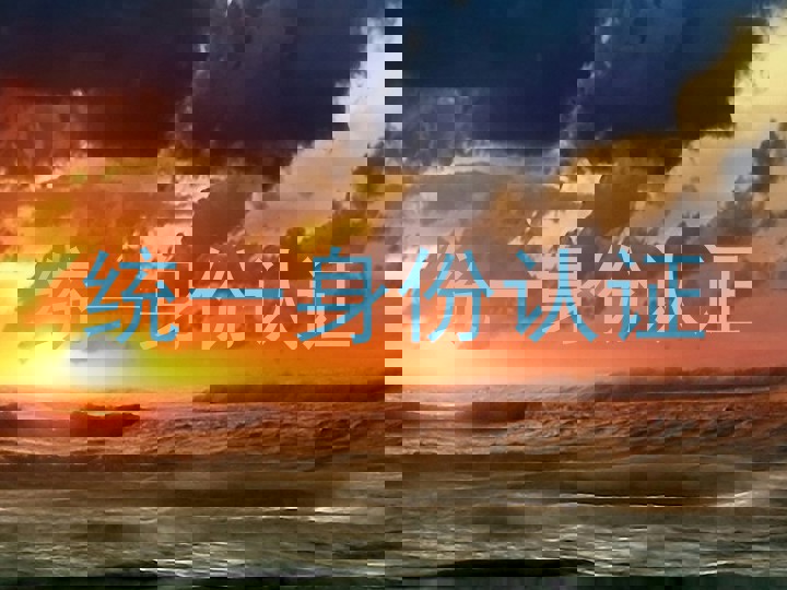 统一身份认证