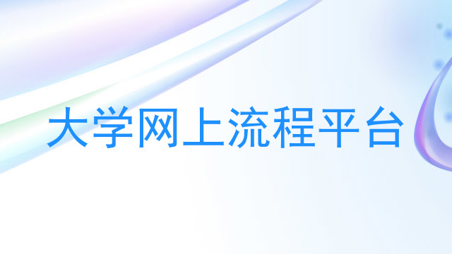 大学网上流程平台