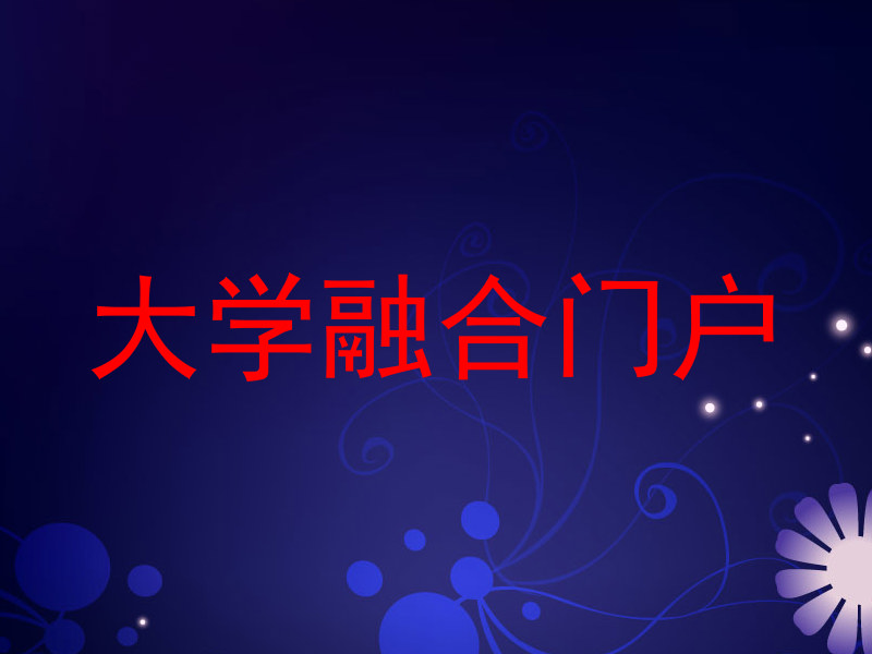 大学融合门户