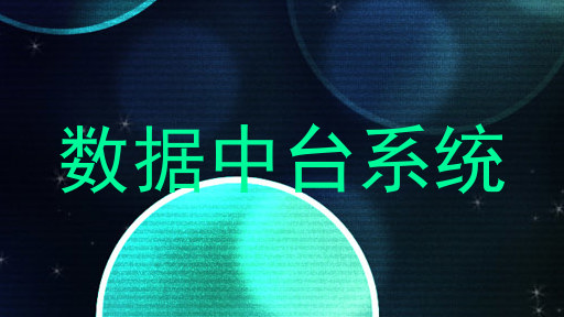 数据中台系统