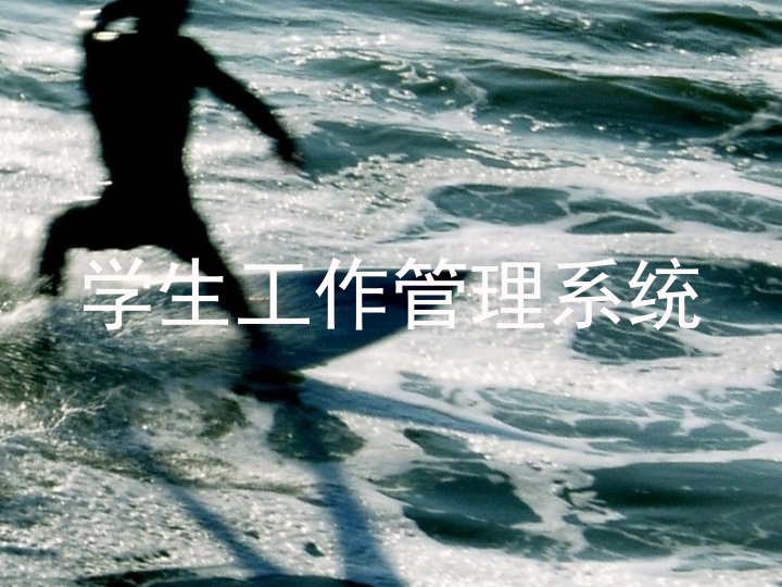 学生工作管理系统