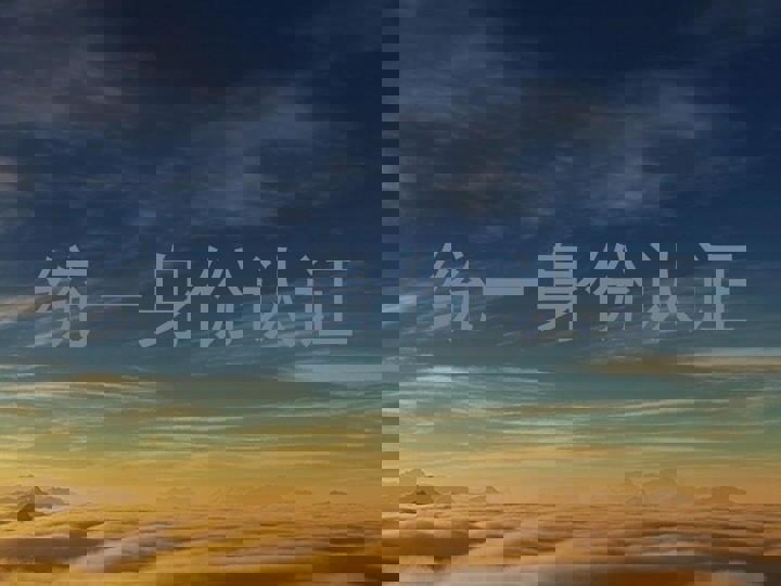 统一身份认证