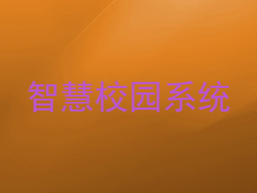 智慧校园系统