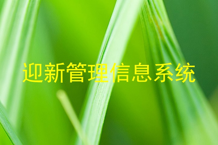 迎新管理信息系统