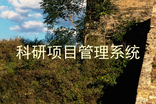 科研项目管理系统