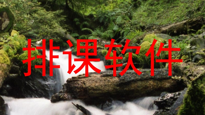 排课软件