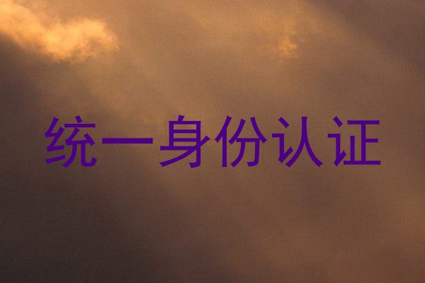 统一身份认证