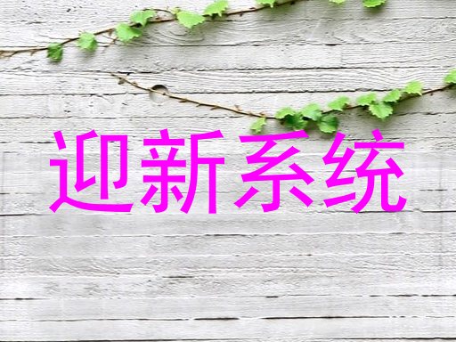 迎新系统