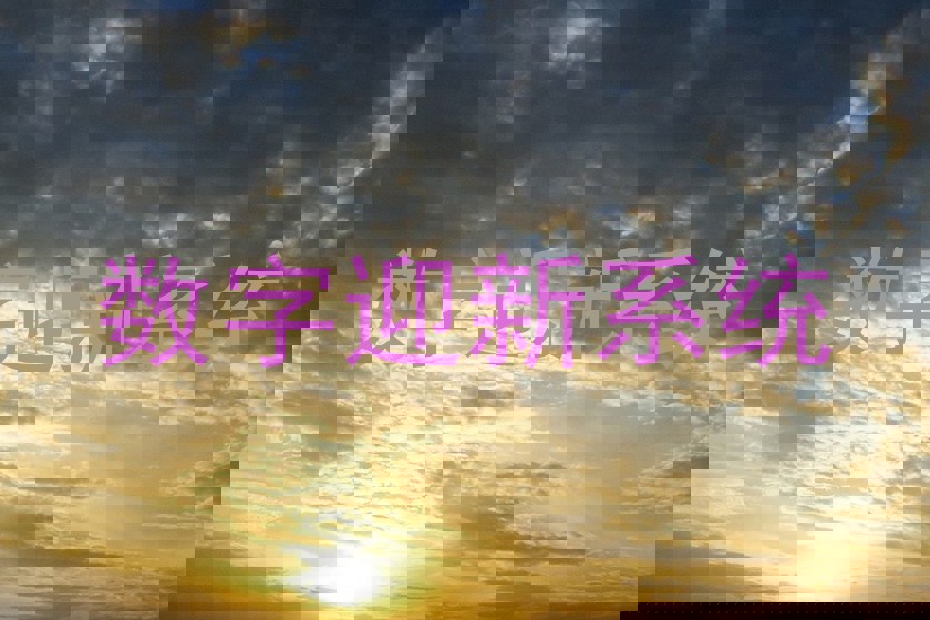 数字迎新系统
