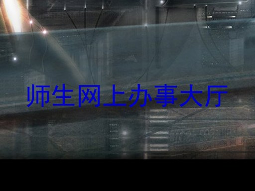 师生网上办事大厅