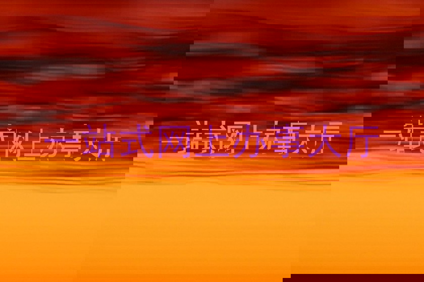 一站式网上办事大厅