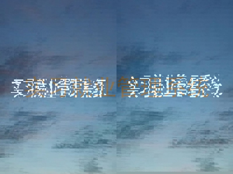 实习就业管理系统