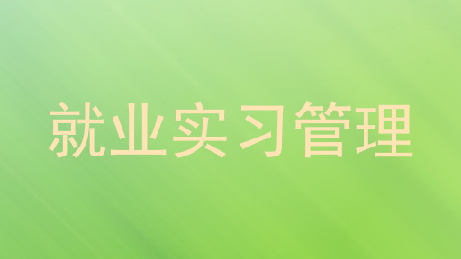 就业实习管理