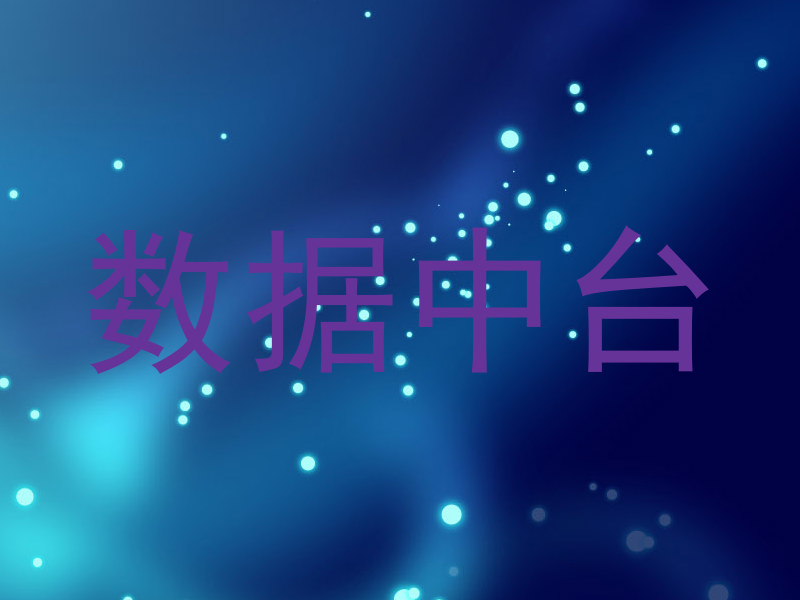 数据中台