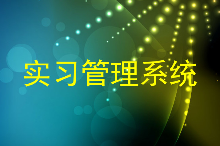 实习管理系统