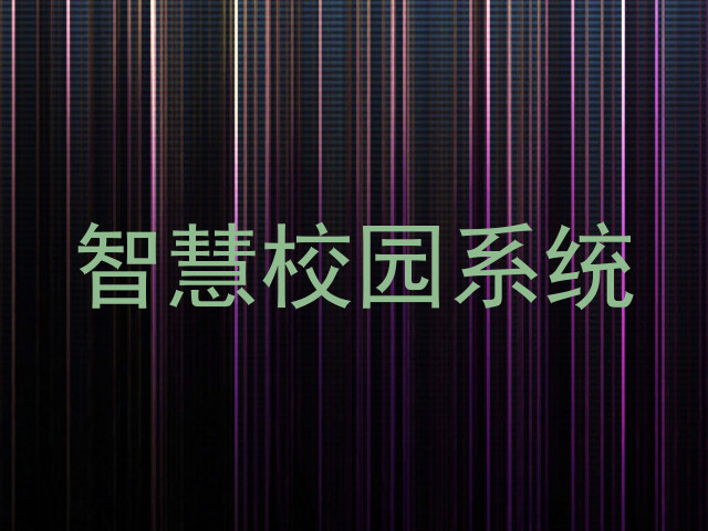 智慧校园系统