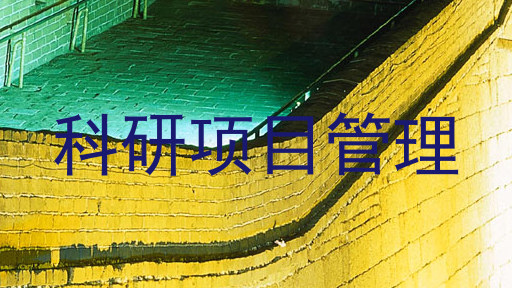 科研项目管理