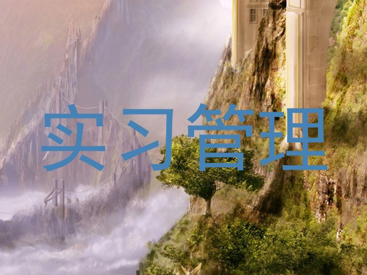 实习管理