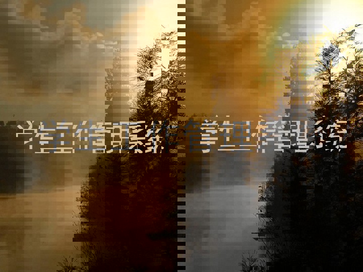 学生工作管理系统