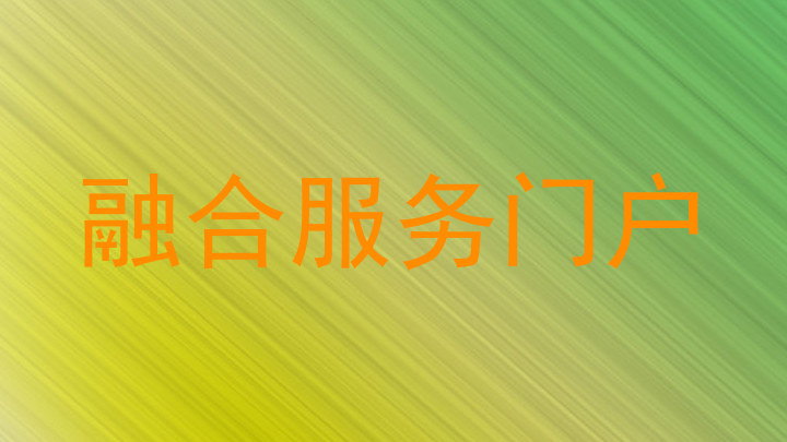 融合服务门户