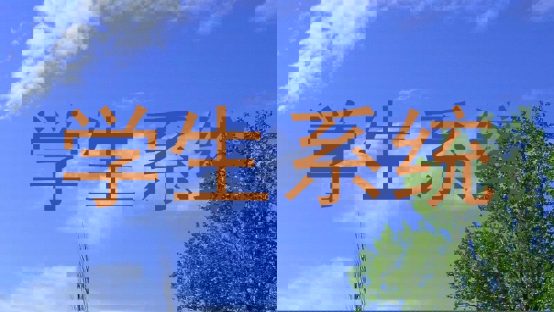 学生系统