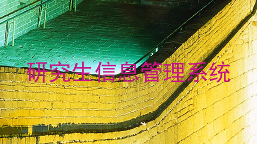 研究生信息管理系统