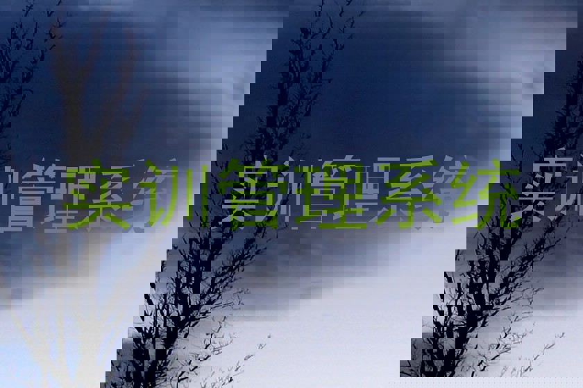 实训管理系统